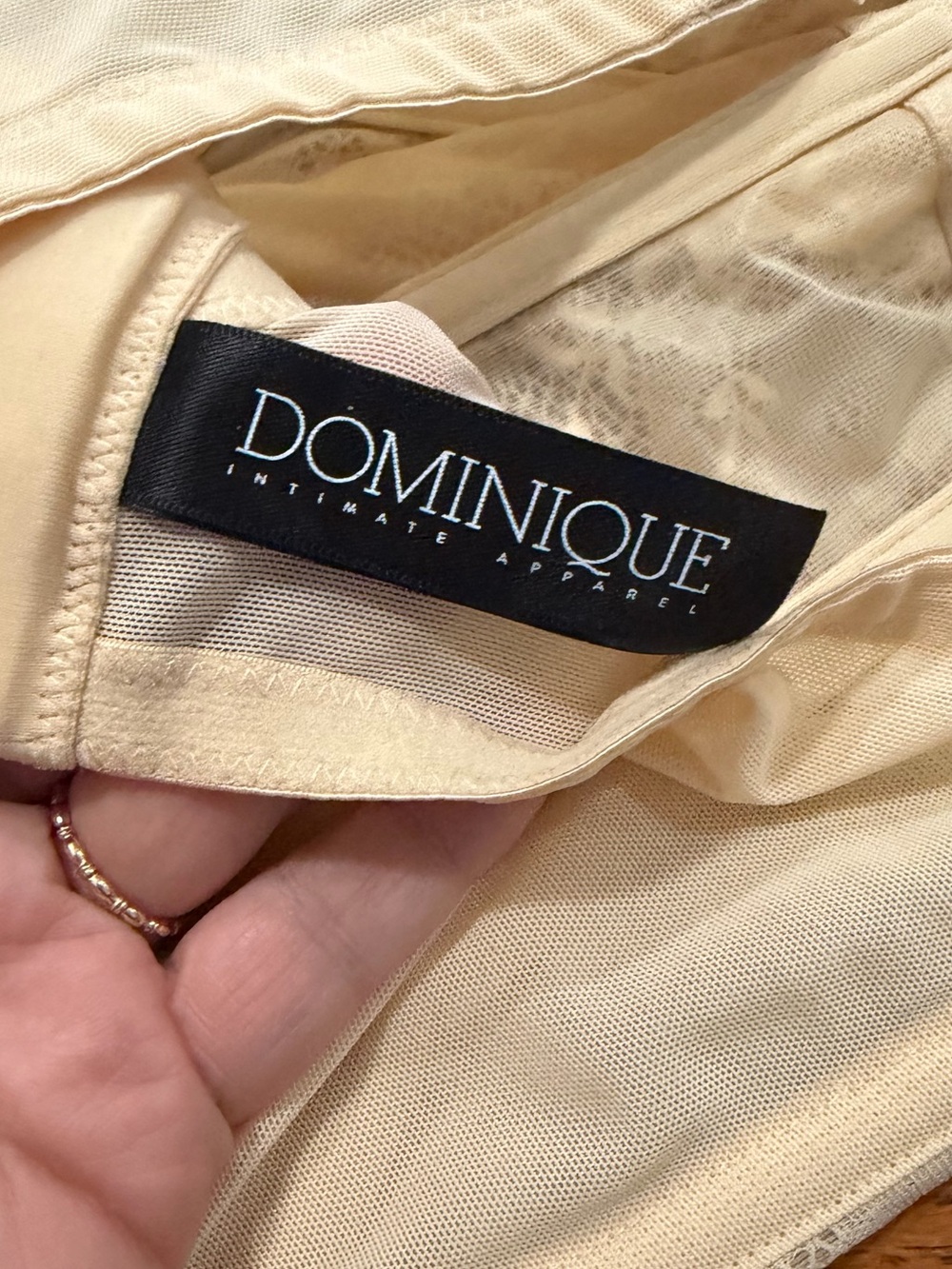 Dominique Taylor Backless Strapless Lace Bra Size 38D 38F - Picture 8 of 9